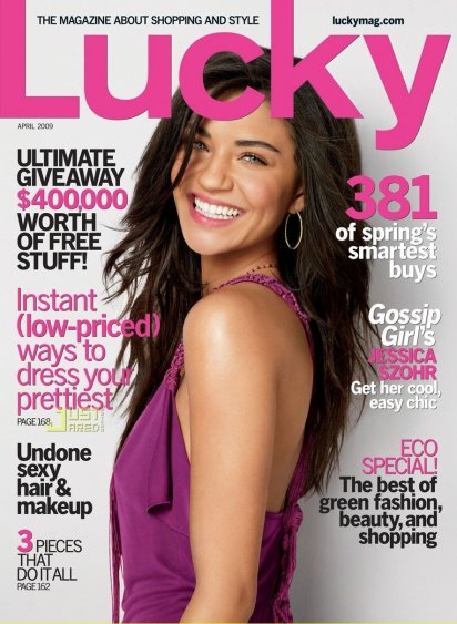 jessica+Szohr+Lucky+Magazine+April+2009