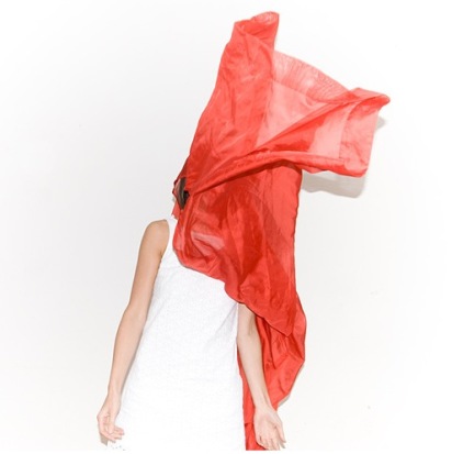 red-scarf