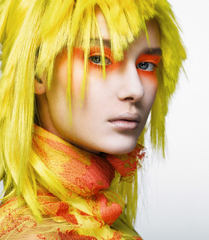 yellow-orange-makeup