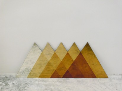 mirror art triangles mirror art