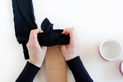 Cardboard insert for Tights
