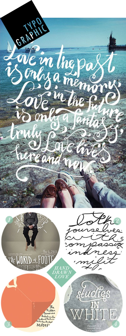 hand lettering love for the guest column typographic by kelsey cronkhite of pinegate road
