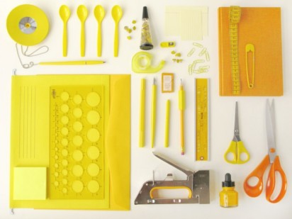yellow office supplies yellow office supplies
