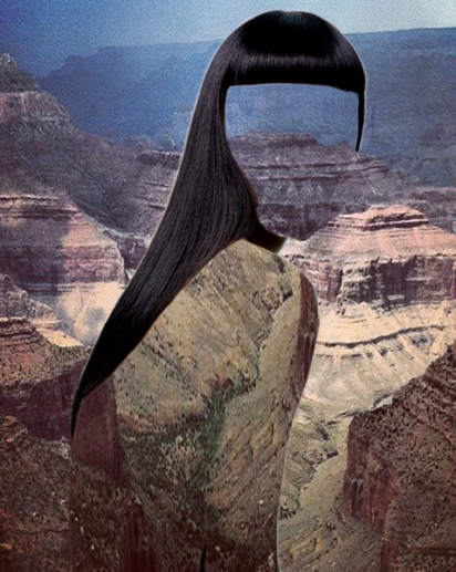 hair and mountains hair and mountains